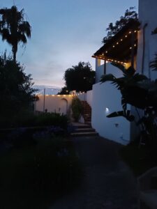 Atmosfera serale dopo il tramonto